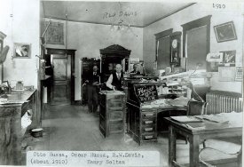 Hussa Brewery Office Staff,  circa 1910