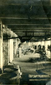 Rare Interior Photograph of Hussa Canning Factory, 1920