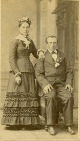 Wedding of Theodore and Mary Piske, 1883