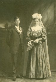 Wedding of Jacob & Barbara Rutz Ritter, 1906