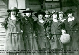 Bangor HS Girls' Basketball Team, 1920