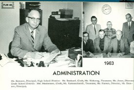 Bangor School Disrrict Administration, 1963