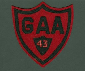 Insignia for Girls Athletic Association, 1943