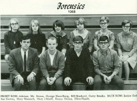 Bangor High School Forensics Program, 1968