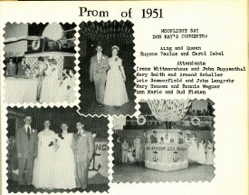 Bangor High School Prom, 1951