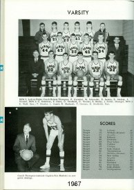 Bangor HS Varsity Basketball Team, 1967