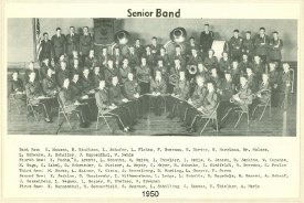 Bangor High School Senior Band, 1950