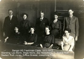 Bangor HS Freshman Class: 1911-1912