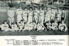 Bangor High School Baseball Team, 1956