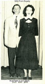 1950 Bangor HS Prom King Bud Flaten & Ann Merlo.