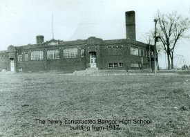 The New Bangor High School, 1917