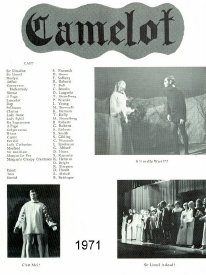 Camelot Play Cast and Pics, 1971.