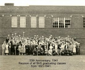 50th Anniversary All School Reunion, 1891-1941