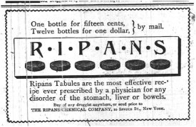 Ad for Ripans Tabules.01.19.1894.B.I.