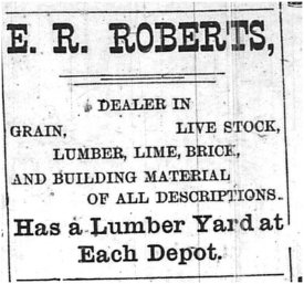 E.R. Roberts Lumber Yard.Ad.01.28.1892.B.I.