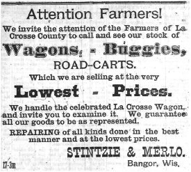 Ad.Stinzi & Merlo Wagons.Buggies.08.13.1891.B.I.
