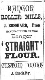 Ad.Bosshard Roller Mills.August 20, 1891