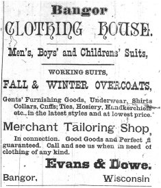 Ad.Evans & Dowe Clothing.01.22.1892.BI.
