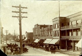 Bangor Main Street Scene, 1903