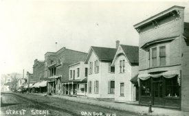 Bangor Commercial St. Looking West, after 1911