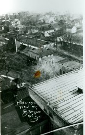 View from Atop Hussa Brewery Looking East, undated