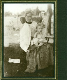 Cecil Gaylord &  Mother Clara (circa 1902)