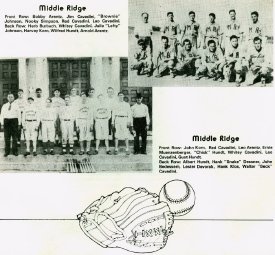 Middle Ridge Baseball Commemorative