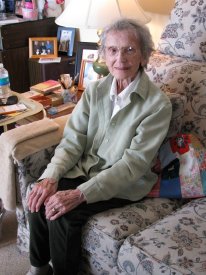 Luella Leis of  Middle Ridge, age 97.