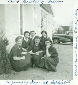 Bangor Women's Bowling Team, January of 1954