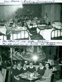 Lodging at Eau Claire for Bowling Tournament, 1954