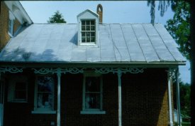 Ruedy farm house in 1982, Ken Wolf estate