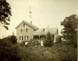 Ruedy Farm Home, lower Dutch Creek, circa 1885