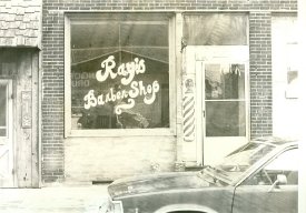 Ray's  Barber Shop, circa 1975