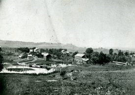 Ruedy Farm and Bangor Woolen Mills, 1878