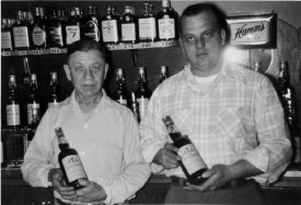 Kabat's Bar with Joe & Ken Kabat, props.,circa 1946