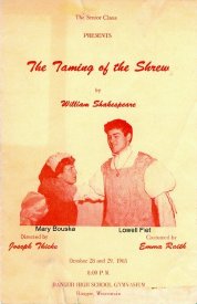 program, theater                        